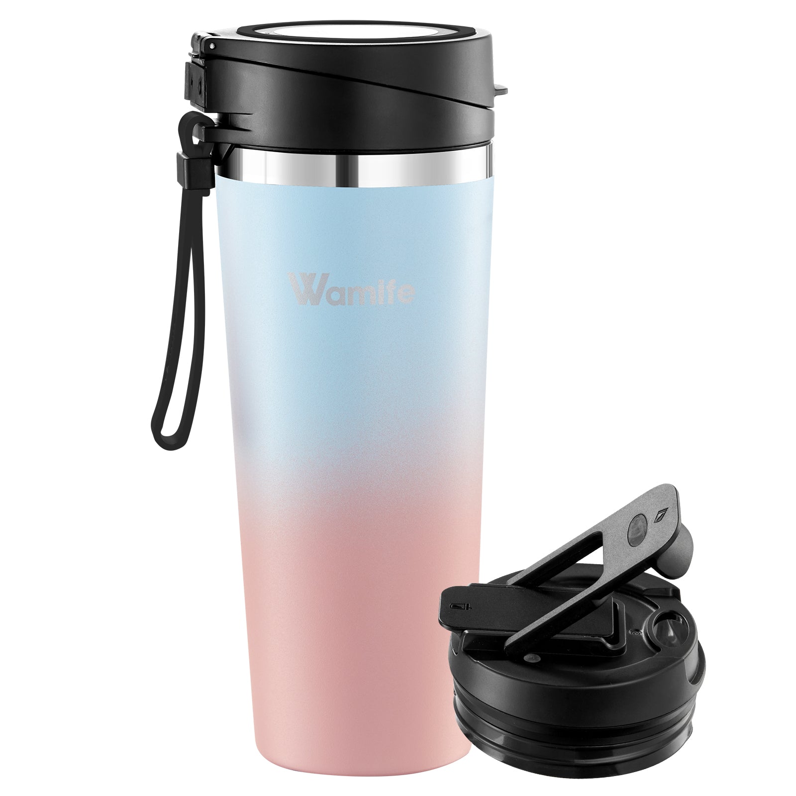 Personal Blender for Shakes and Smoothies with 16Oz Travel Cup and