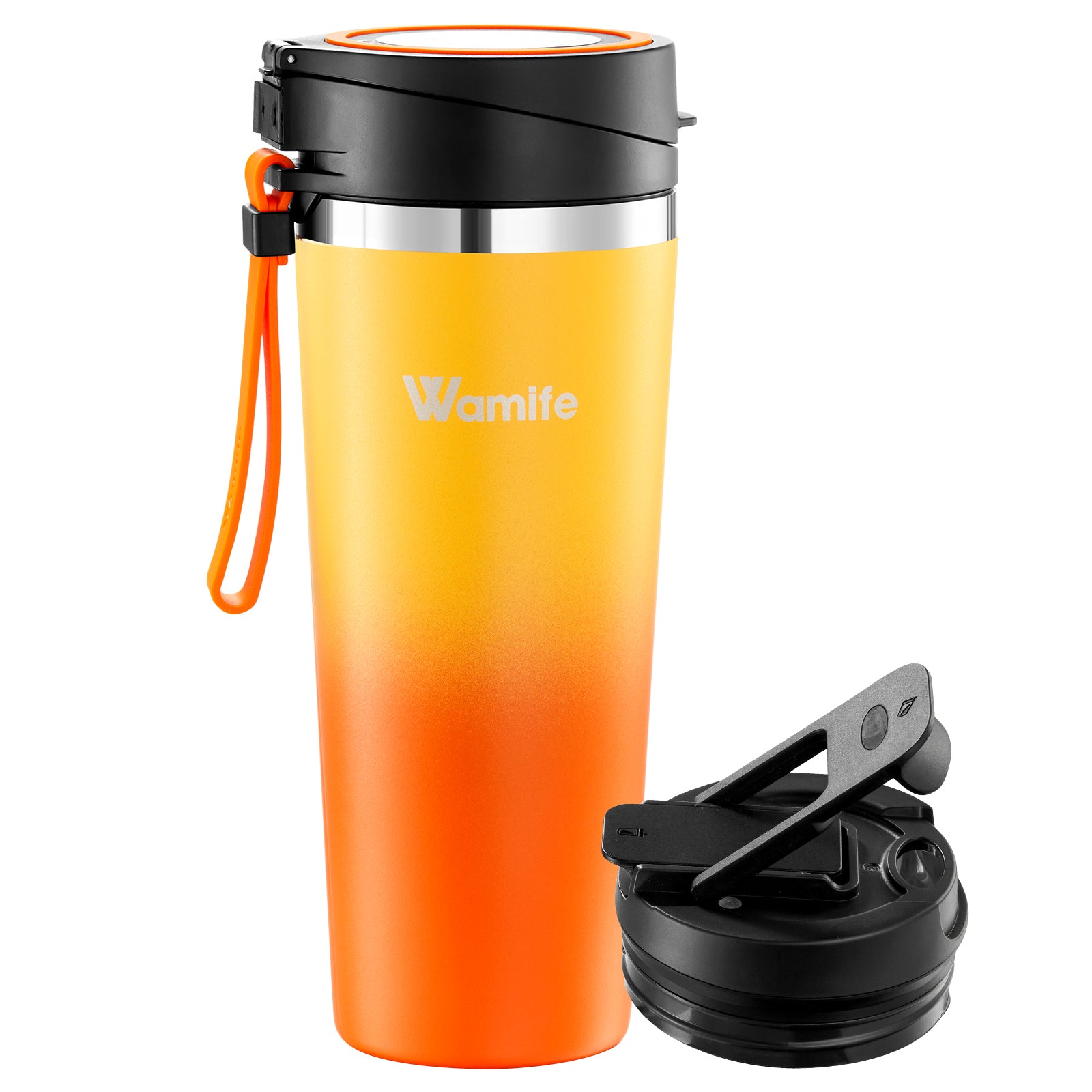 Personal Blender for Shakes and Smoothies with 16Oz Travel Cup and Lid, Juices, Baby Food,